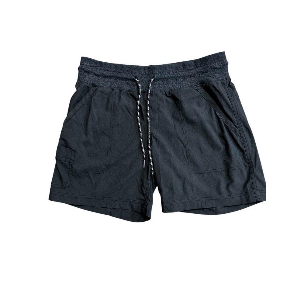 Columbia Womens Gray Galvin Ridge Hiking Shorts Drawstring Pockets Size M‎ 6L